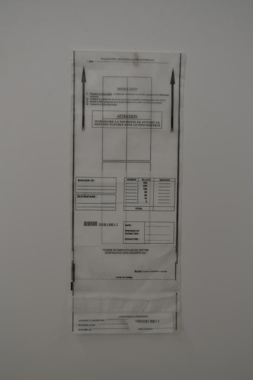 Sacs pneumatiques diam. 110 -  1 000 billets