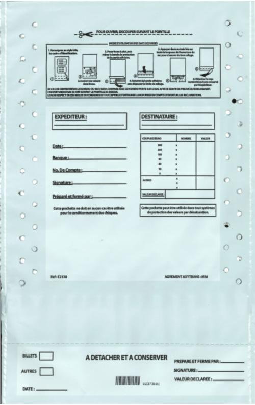 SAC 1000 BILLETS MAX - AGR. AXYTRANS DB4F