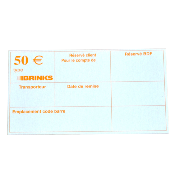 COIFFE POUR BILLET DE 50 €