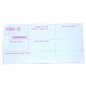 COIFFE POUR BILLET DE 500 €