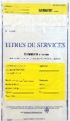 SAC TITRES DE SERVICE - 500 TITRES MAX