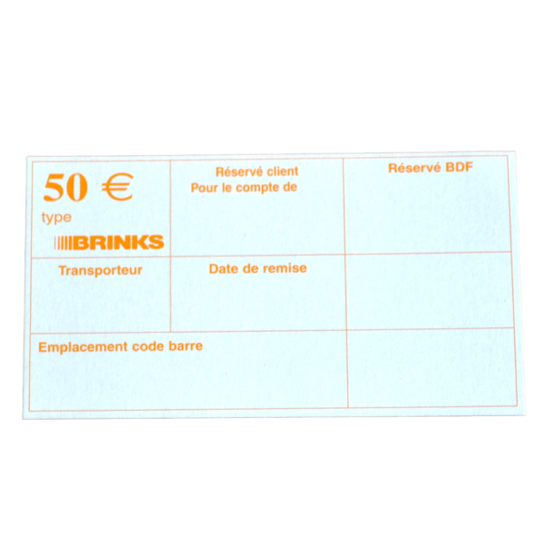 COIFFE POUR BILLET DE 50 €